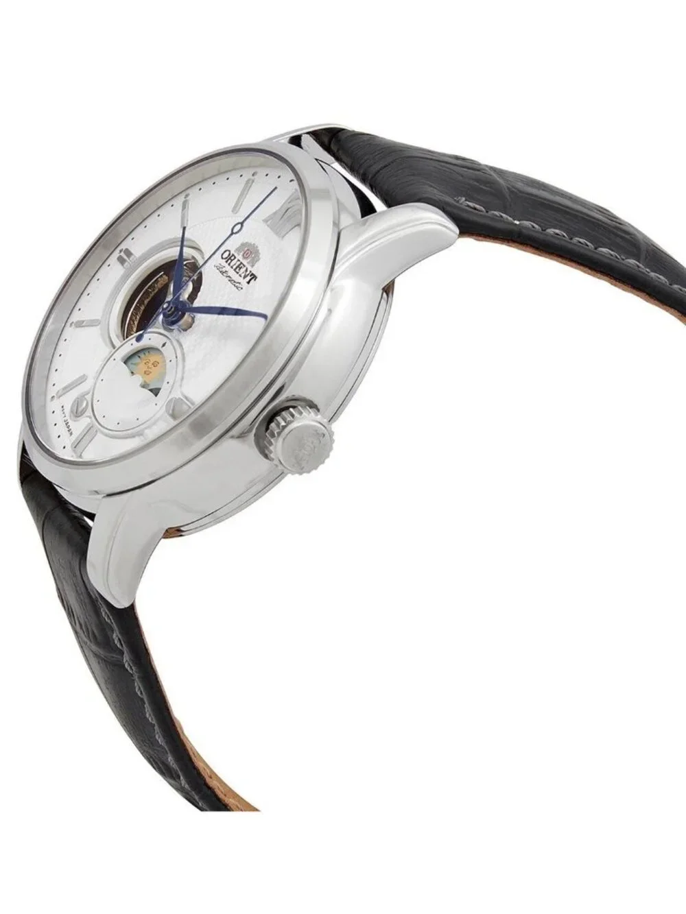NWT Orient Sun & Moon Automatic Silver Dial Men's Watch